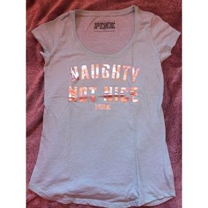 PINK Naughty Not Nice Sleepwear Tee
